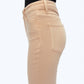 Bayeas - High Rise Vintage Crop Flare Denim Jeans