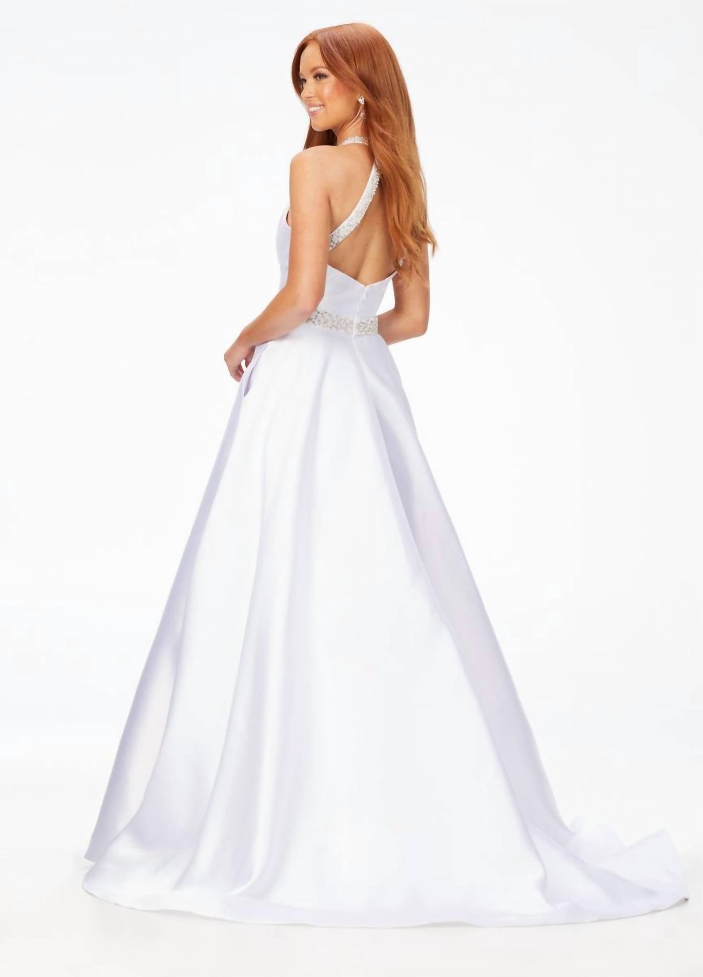 Ashleylauren - Halter Neck Dress