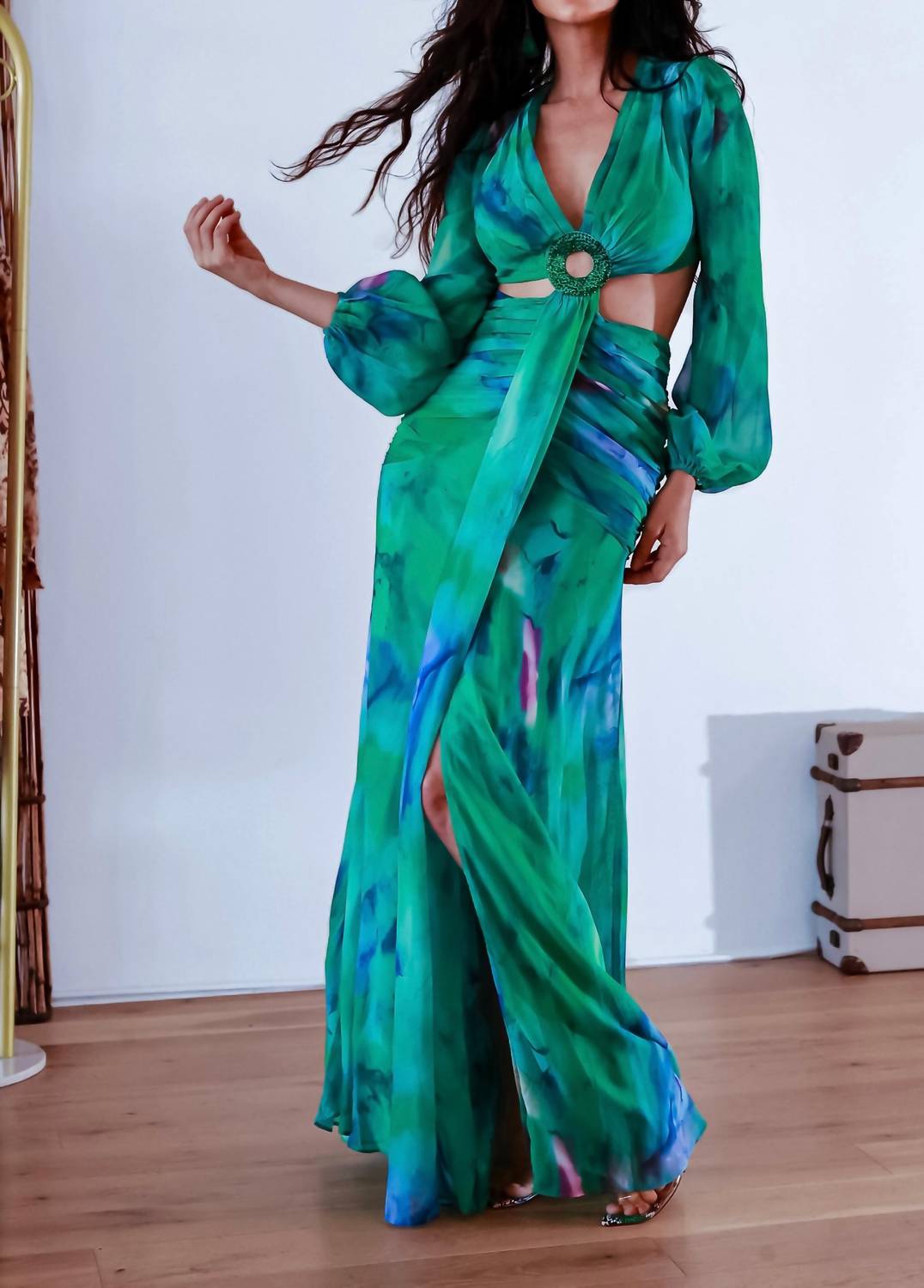 Little Secret Of Mine - Women's O Ring Maxi Dress