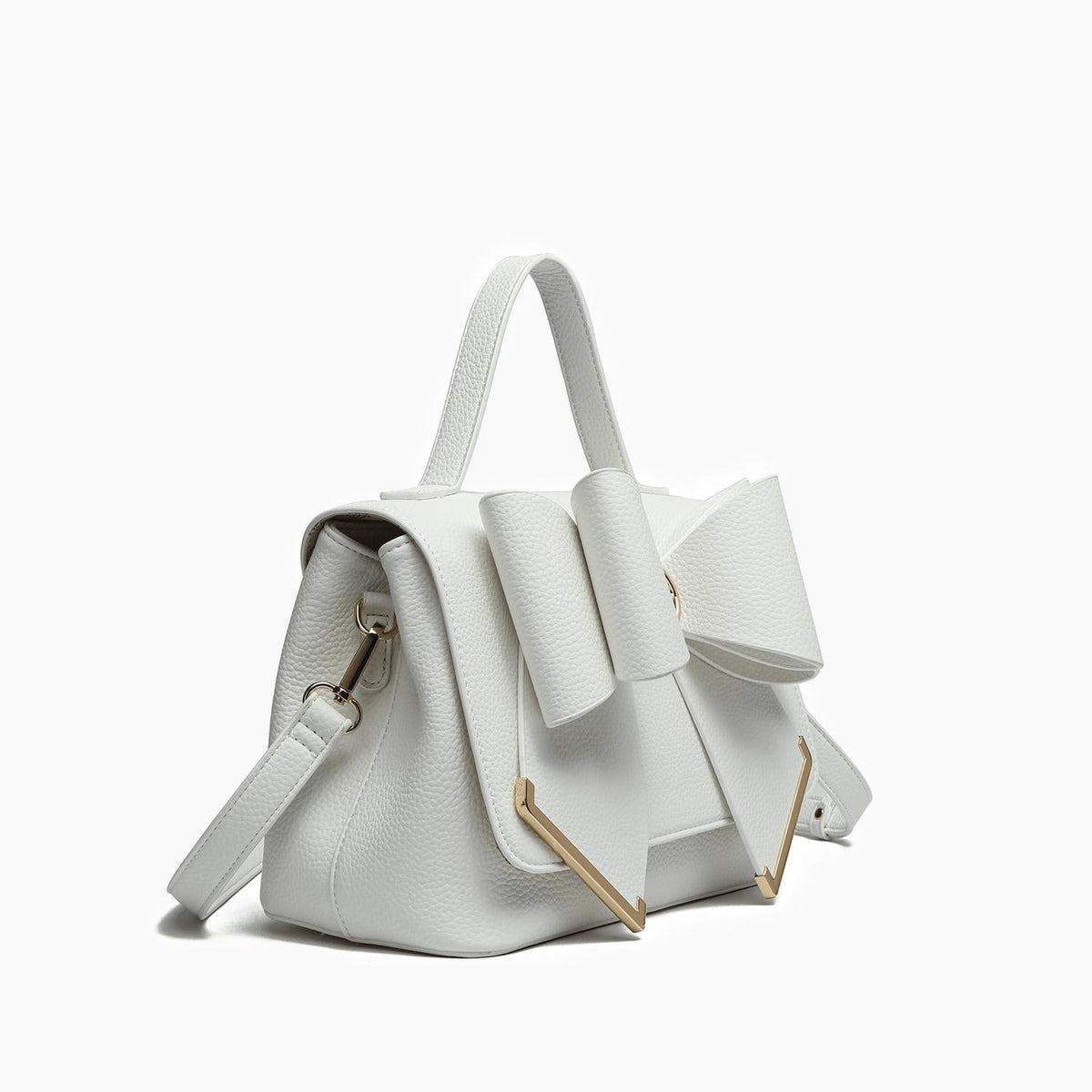 Like Dreams - Women's Jasmine Bow Vegan Crossbody Bag