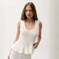 Pistola - Anna Peplum Sweater Tank