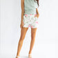 2.7 August Apparel - Marsy Rose Print Shorts