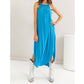 Hyfve - Halter Neck Asymmetrical Midi Dress