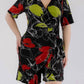 Karen T Design - Modern Wrap Romper With Tie Waist