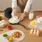 8 Inch Pre Seasoned Cast Iron Tortilla Press and Roti Maker