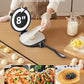 8 Inch Pre Seasoned Cast Iron Tortilla Press and Roti Maker