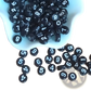 800 Piece Black Acrylic Alphabet and Number Bead Set