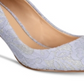 Badgley Mischka Women's Zuri Evening Pumps Shoes Blue Size 9 M