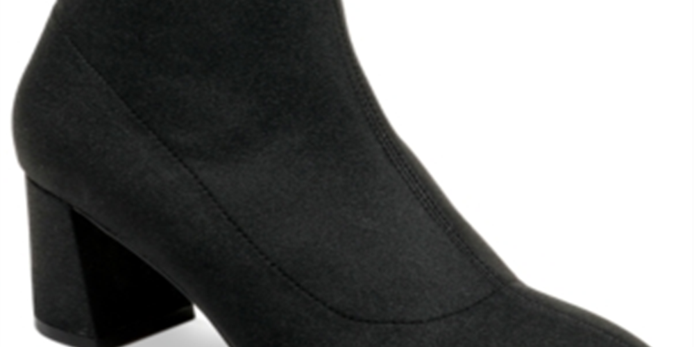 Badgley Mischka Women's Rena Evening Booties Shoes Black Size 7