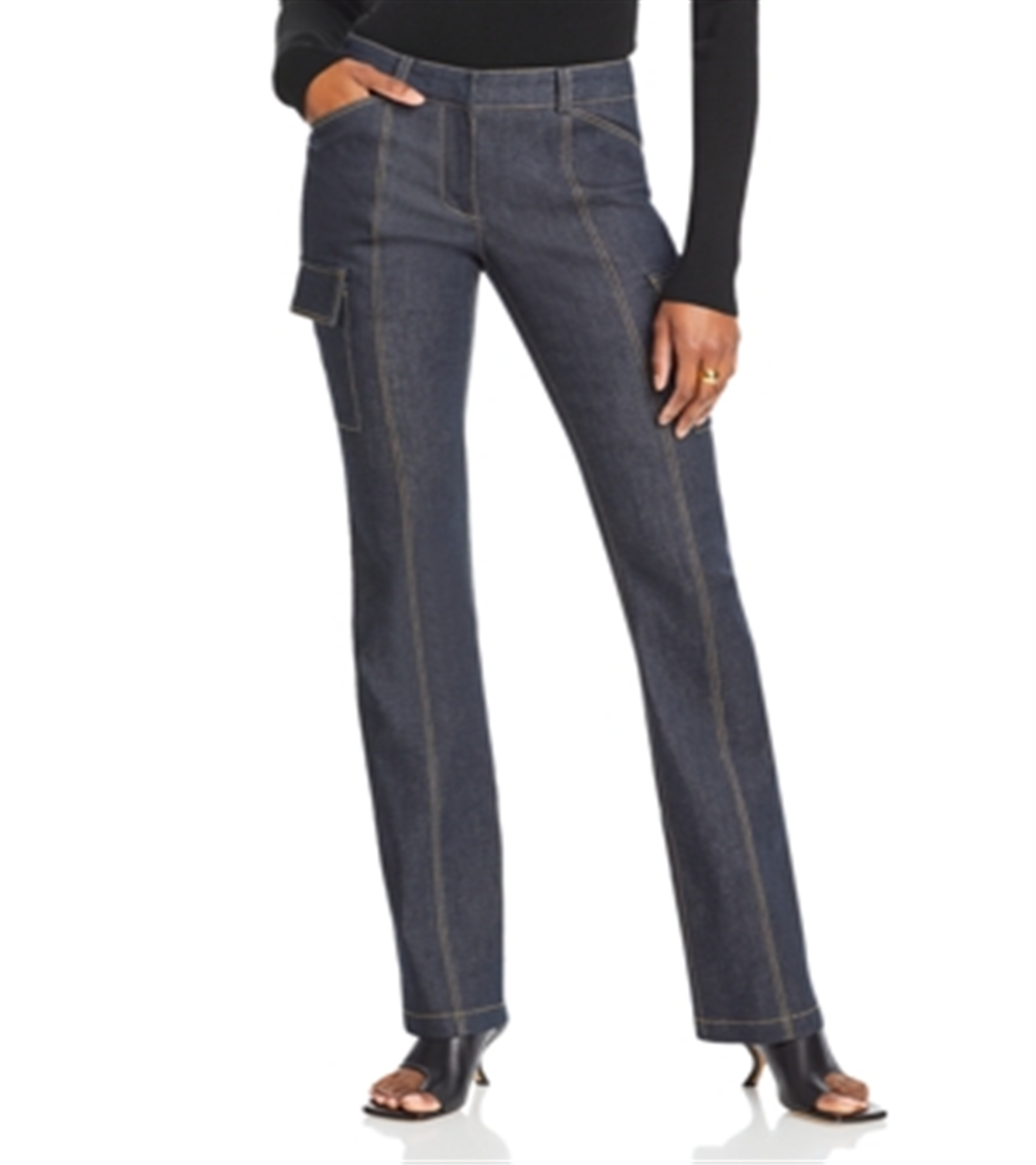 Lvir Denim Cargo Pants Navy Size L