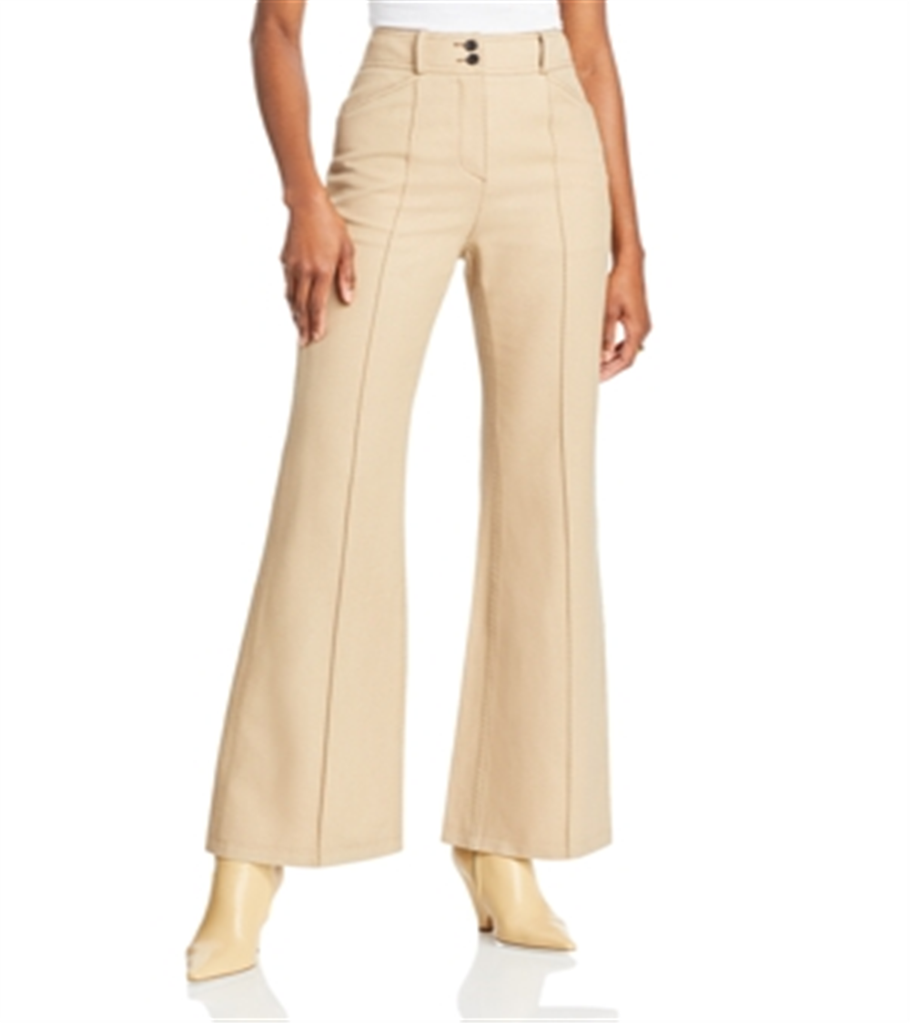 Lvir Flared Pants Beige Size S