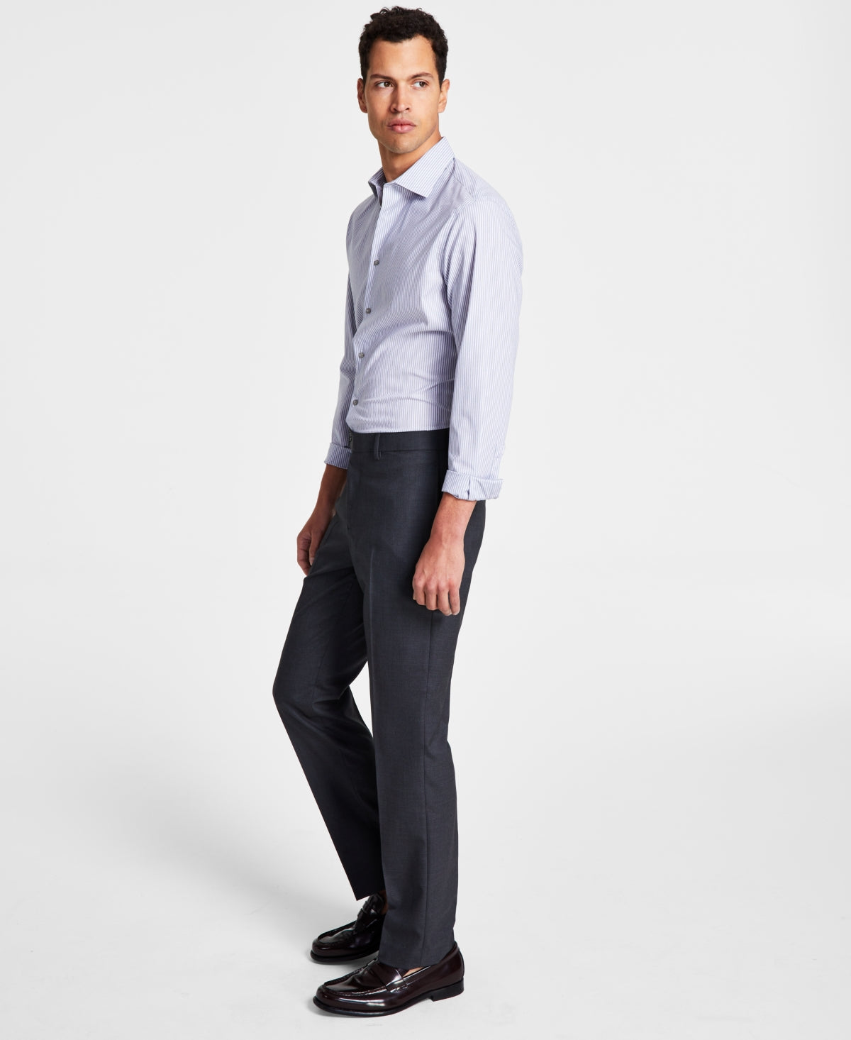 Calvin Klein Men's Slim Fit Dress Pants Gray Size 34X29