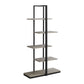 Bookshelf, Bookcase, Etagere, 5 Tier for Office, Contemporary & Modern
