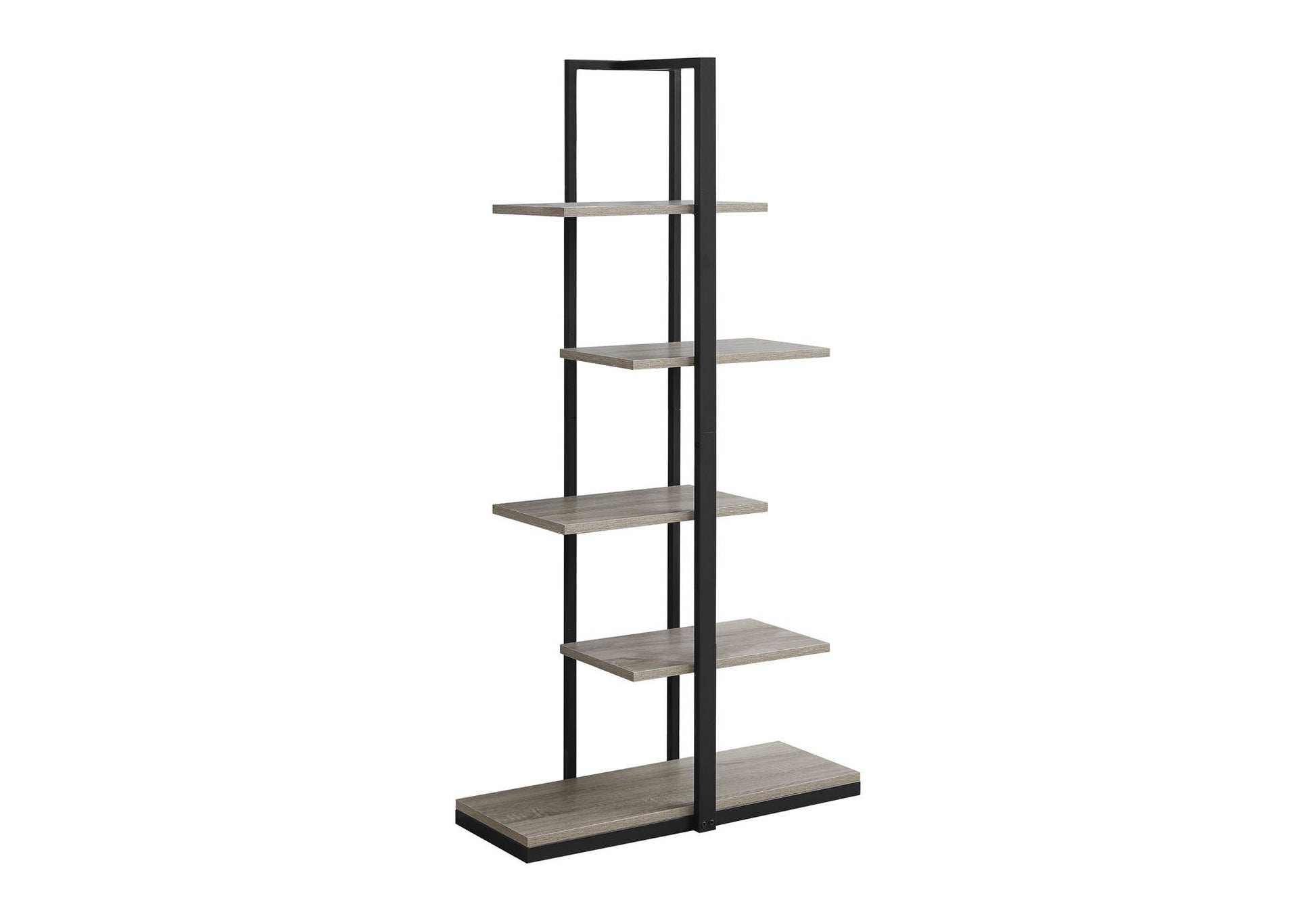 Bookshelf, Bookcase, Etagere, 5 Tier for Office, Contemporary & Modern