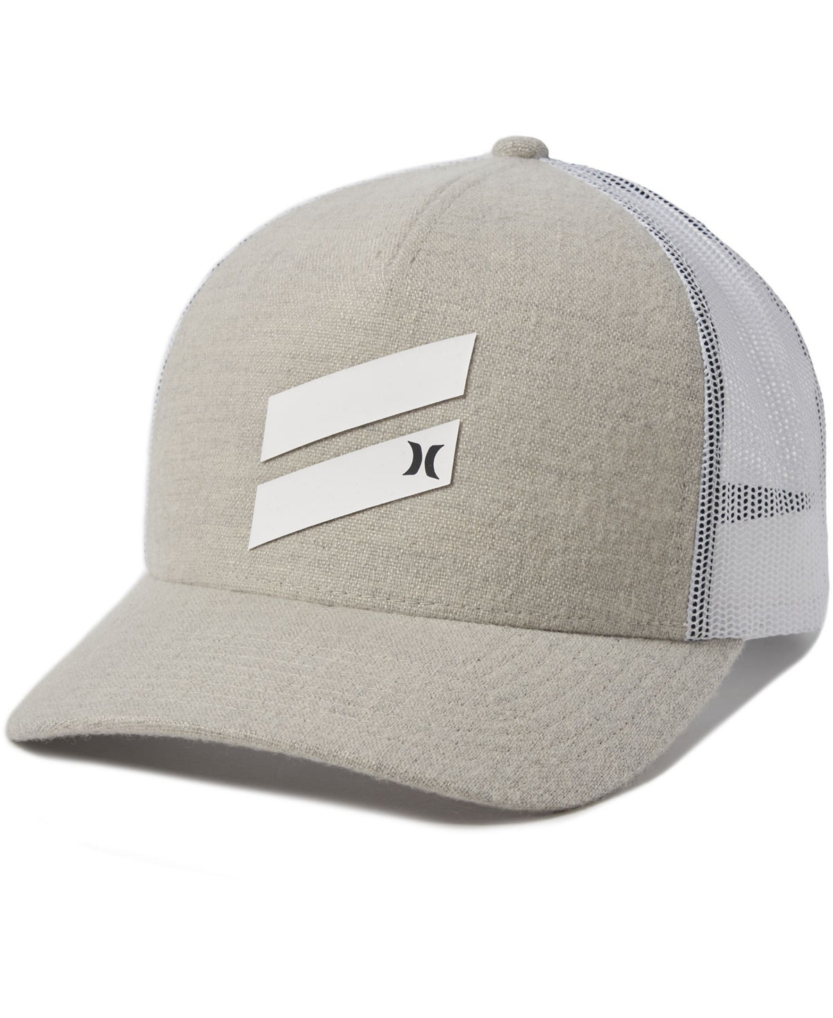 Hurley Men's Icon Slash Trucker Hat Gray Size Regular