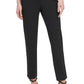 DKNY Women's Foundation Slim Leg Career Pants Black Size 6