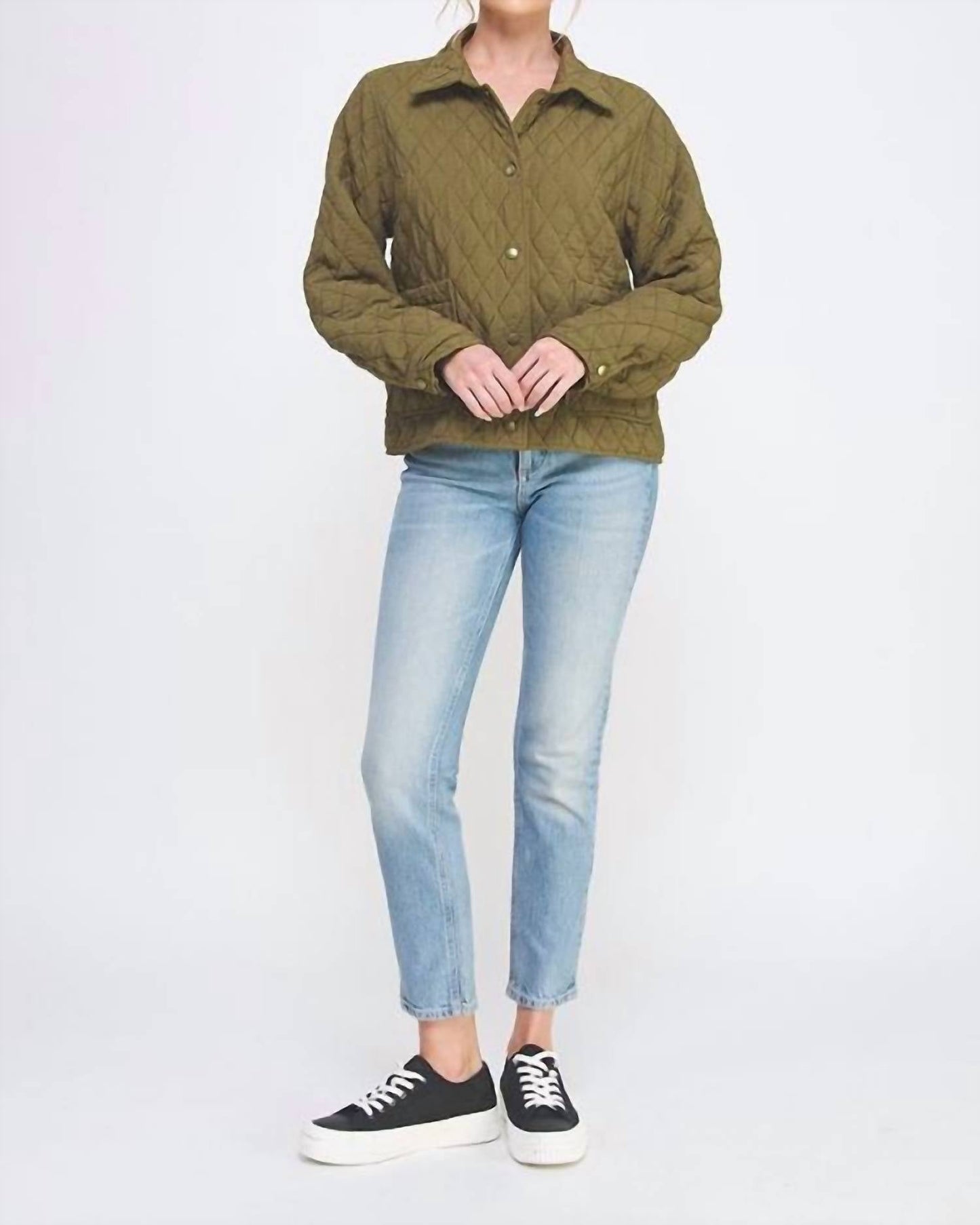 Allie Rose - Textured Quilted Jacket