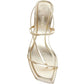 Steve Madden - Women's Locke Leather Strappy Y2k Mid Heels Sandals