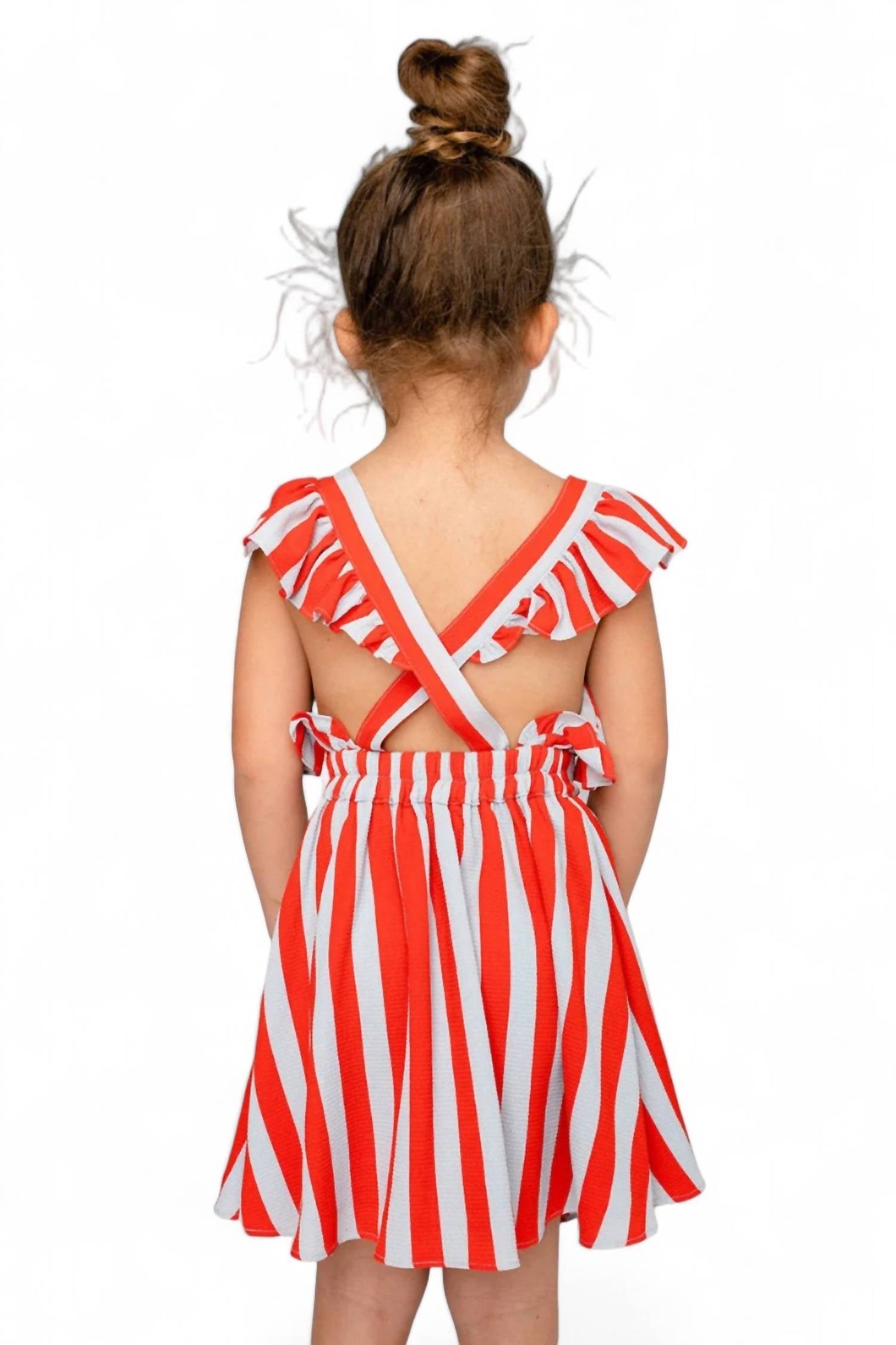Buddylove - Girl's Shiloh Flutter Sleeve Dress