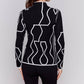 Charlie B - Reversible Mockneck Fitted Sweater