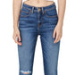 Jaen Women's Ashley High Rise Skinny Jeans Blue Size 28