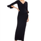 Chiara Boni La Petite Robe Women's Zalfa Column Gown Black Size 12