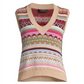 Weekend Max Mara Women's Esperia Knit Sweater Vest Pink Size Large
