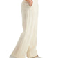Weekend Max Mara Women's Andreis Linen Wide Leg Pants Brown Size 14
