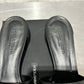 Dolce & Gabbana Women's Block Heel Slide Sandals Black Size 8.5
