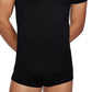 A|X Armani Exchange Men's Two Pack Stretch Cotton Fitted V Neck T-Shirt Black Size Large