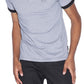 A|X Armani Exchange Men's Heathered Piqué Polo T-Shirt Black Size X-Large