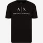 A|X Armani Exchange Men's Graphic Print Logo T-Shirt Black Size X-Large