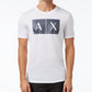 A|X Armani Exchange Men's Foundation Triangulation T-Shirt White Size X-Large