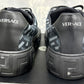 Versace Men's La Greca Lace Up Sneakers Black/Grey Size 14