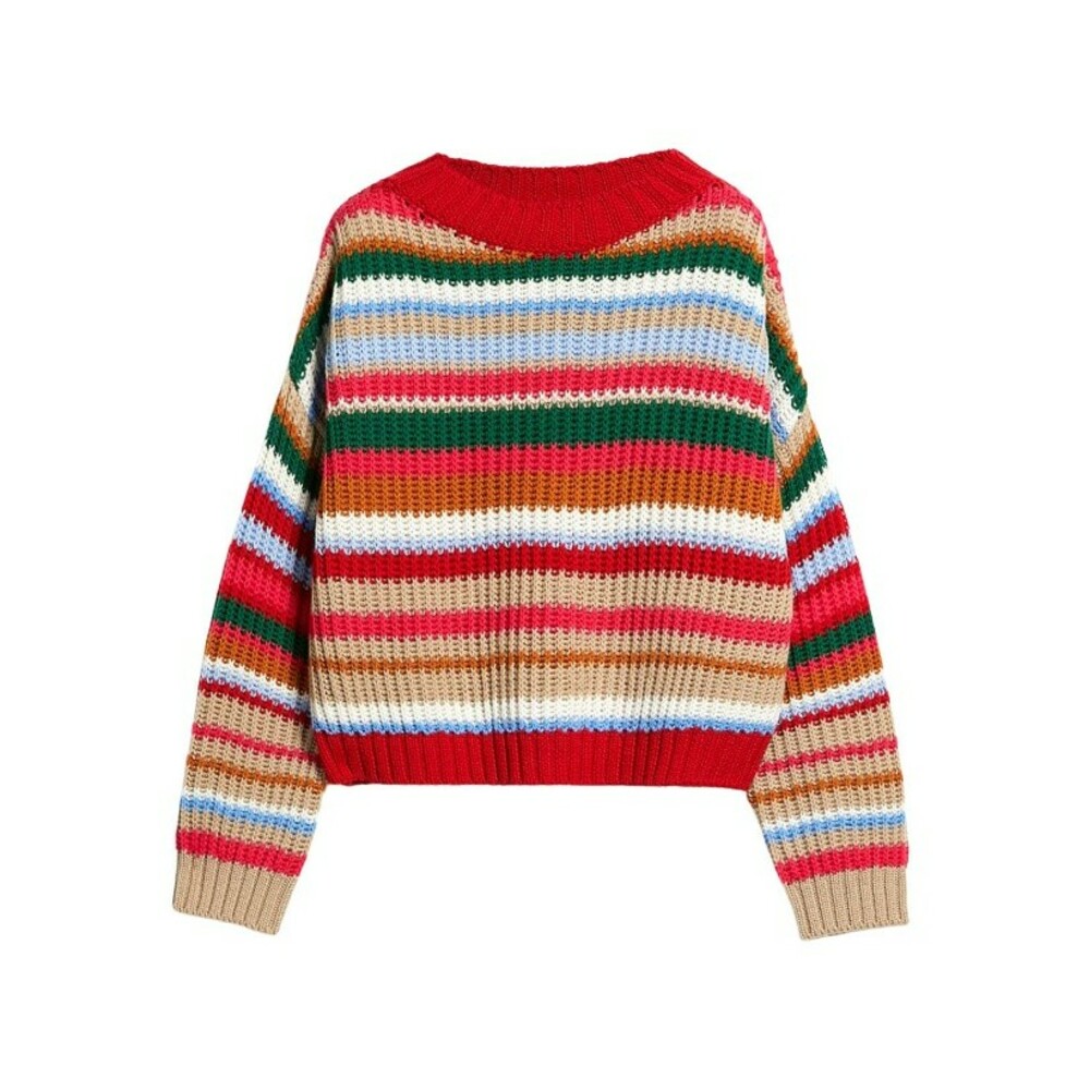 Weekend Max Mara Women's Aladino Bunt Pullover Red Size X-Small