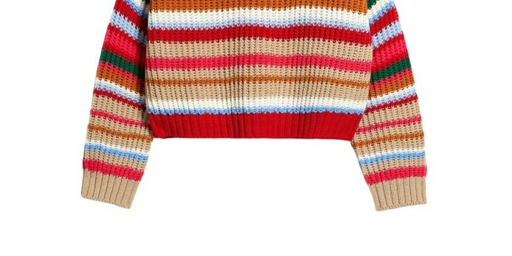 Weekend Max Mara Women's Aladino Bunt Pullover Red Size X-Small