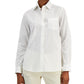 Weekend Max Mara Women's Arpa Button Down Cotton Shirt White Size 4