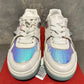 Valentino Garavani Women's One Stud Holographic Sneaker In Iridescent White Size 7