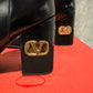 Valentino Garavani Women's Heritage Vlogo Bootie Black Size 7