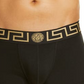 Versace First Men's Line Low Rise Trunks Black Size 7