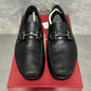 Salvatore Ferragamo Men's Parigi Bit Driving Moccasin Black Size 9