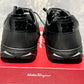 Salvatore Ferragamo Men's Cube Sneaker Black Size 10 M