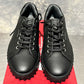 Salvatore Ferragamo Men's Cube Sneaker Black Size 10 M