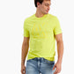 A|X Armani Exchange Men's Pride Logo T-Shirt Yellow Size XX-Large