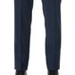 AX Armani Exchange Men's Slim Fit Birdseye Suit Separate Pants Blue Size 34X30