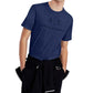 A|X Armani Exchange Men's Logo Crewneck T-Shirt Blue Size Large