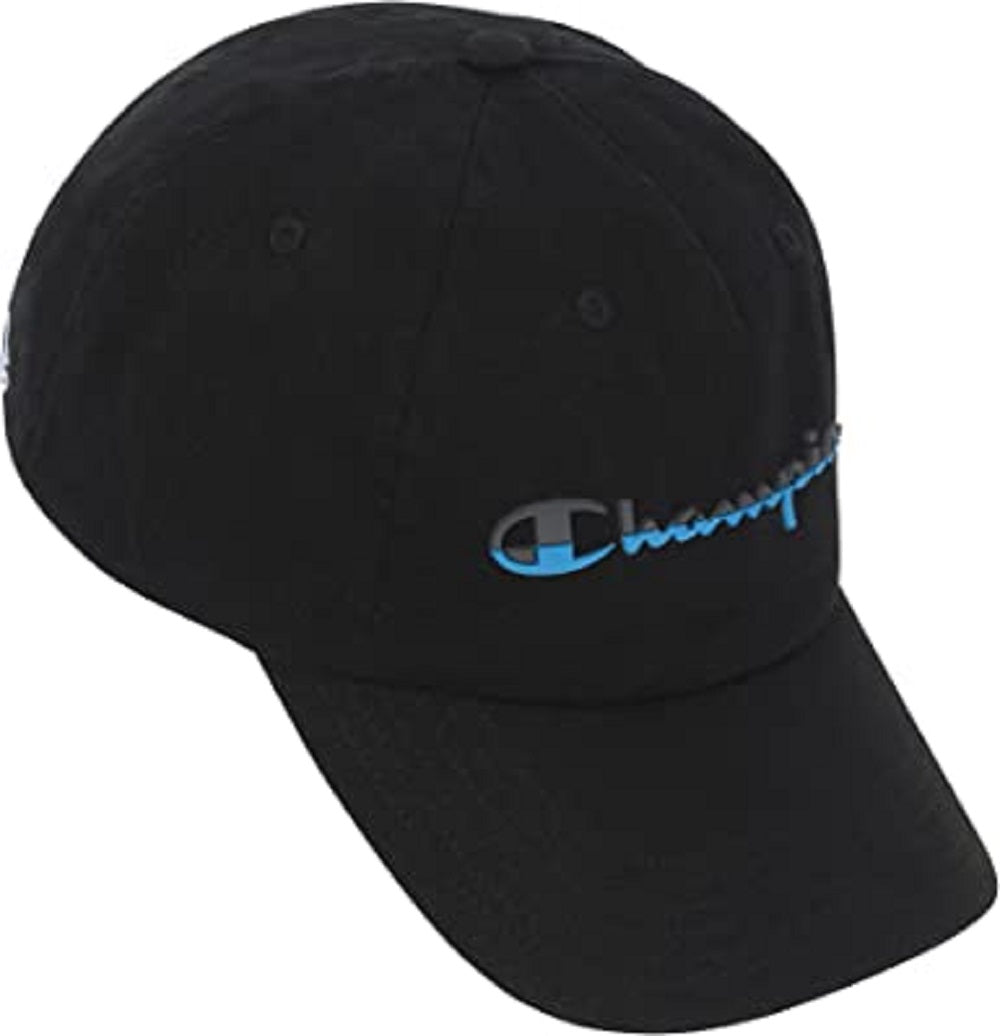Champion Men's Logo Baseball Hat Blue Size Regular