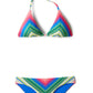 Becca Women's Blue Santa Catarina Bikini Bottoms Size Large