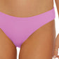 Becca Women's Color Code Hipster Bikini Bottoms Purple Size Medium