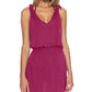 Becca Women's Breezy Cover Up Dress Red Size Medium